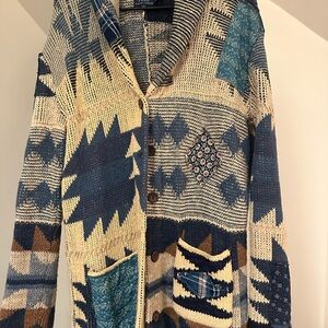 Vintage Southwestern Knit Cardigan